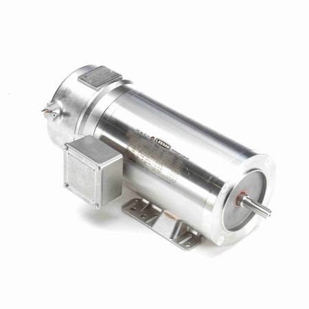Leeson Brake Motor, 1 HP, 3 Ph, 60 Hz, 208-230/460 V, 1800 RPM, 56HC Frame, TENV 119785.00